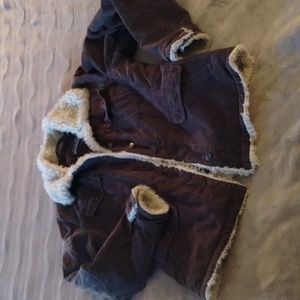 Women's brown corduroy jacket